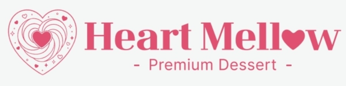 하트멜로 Heart Mellow Premium Dessert 공식 로고